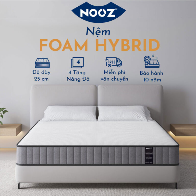 Nệm Foam Hybrid NOOZ