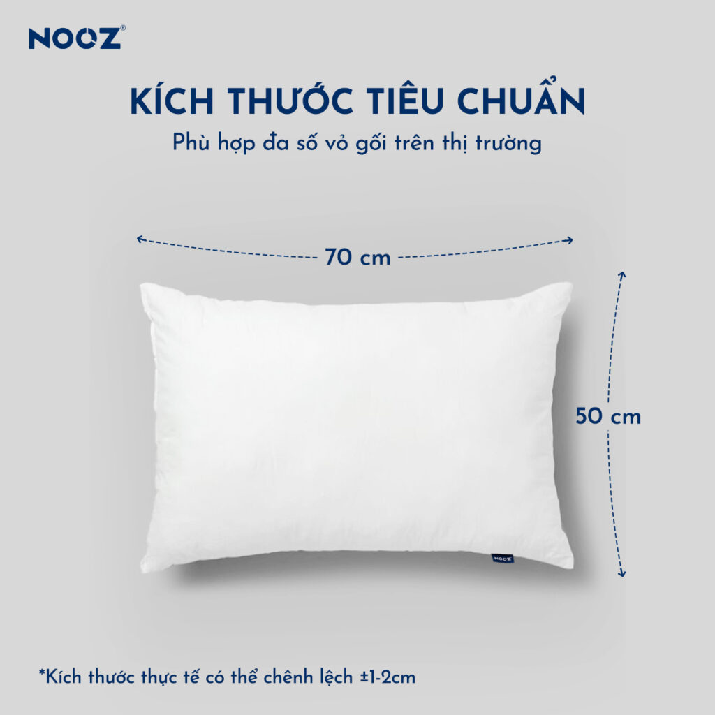 Gối Gòn Lông Vũ Microfiber – ảnh 2