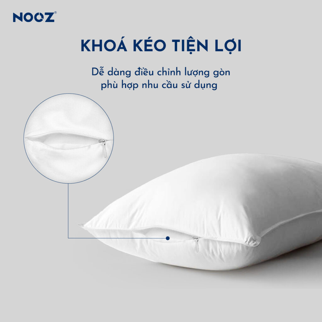 Gối Gòn Lông Vũ Microfiber – ảnh 5