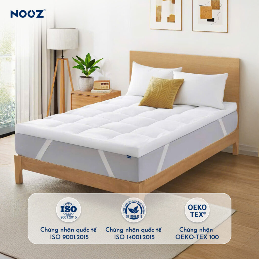Nệm Topper Gòn Microfiber – ảnh 8