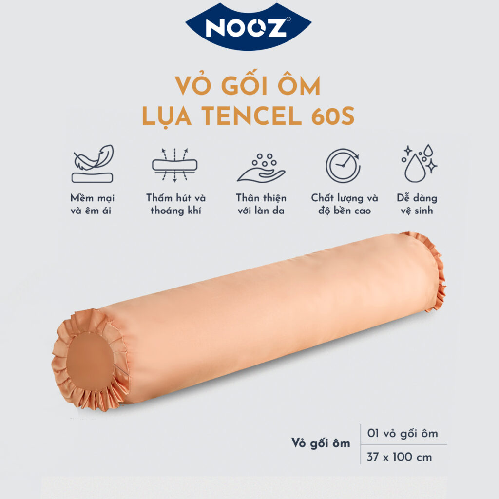 Vỏ Gối Ôm Tencel NOOZ