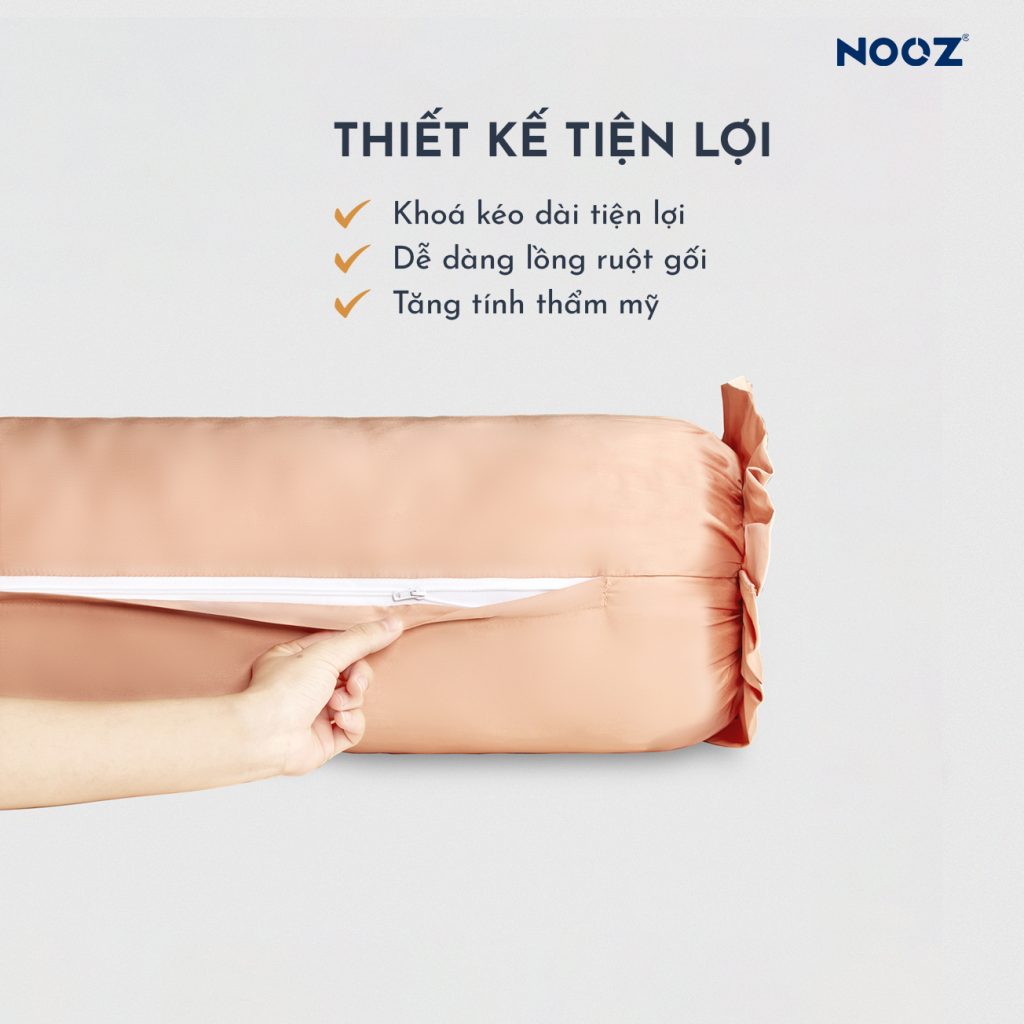 Vỏ Gối Ôm Tencel NOOZ – ảnh 3